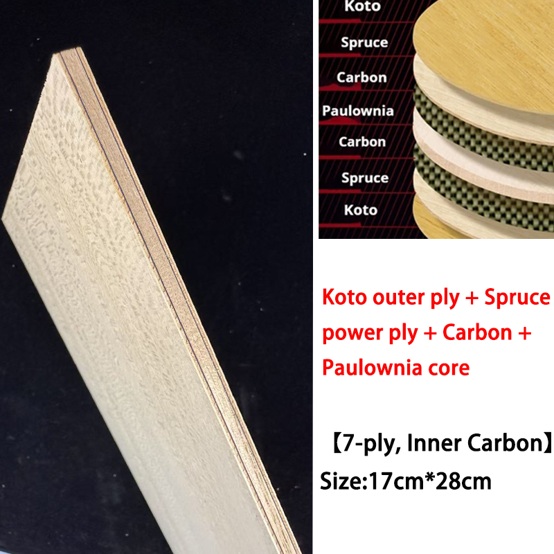 Xu Xin Table Tennis - Koto DIY Bilah Tenis Meja Kayu