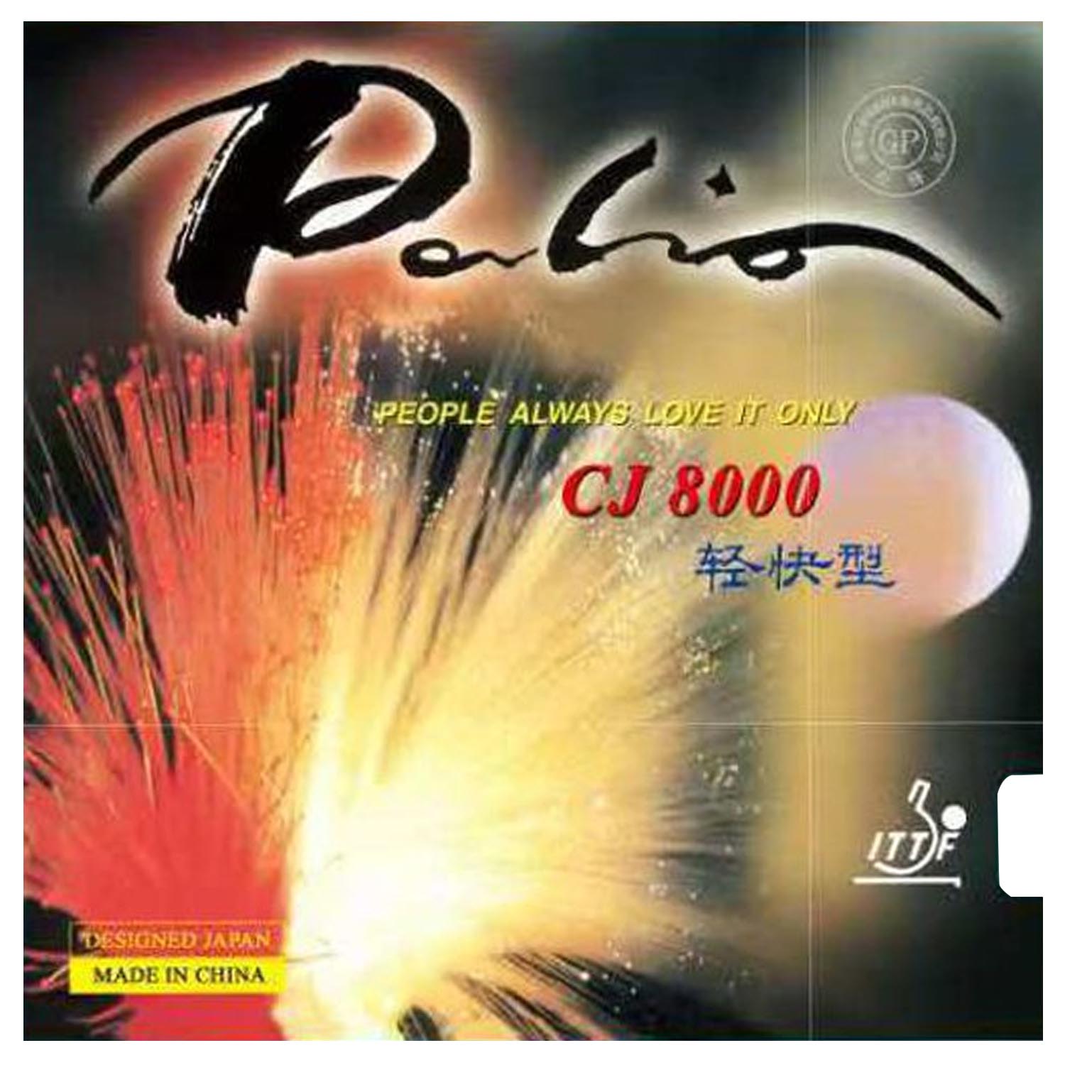 Table Tennis Forehand Rubber - Palio CJ8000 Karet Tenis Meja Tipe