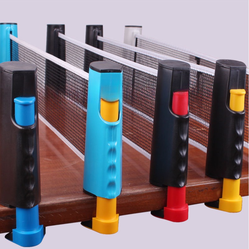 Table Tennis Dimension - Jaring Tenis Meja Portabel, Tiang Jaring