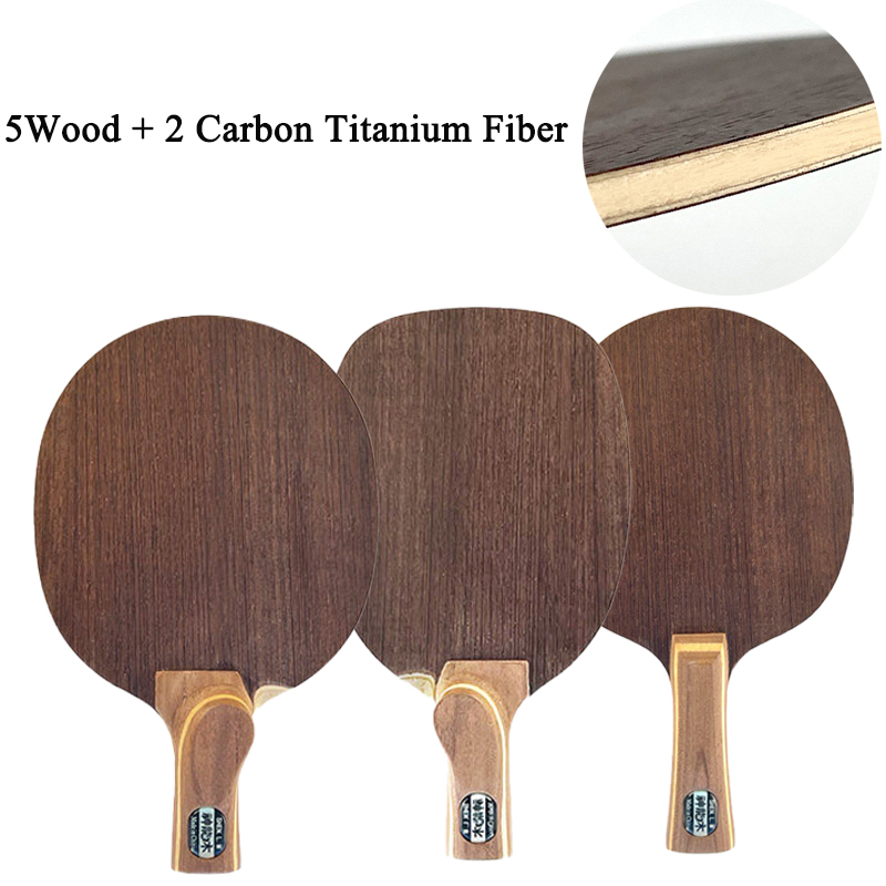 Table Tennis Equipment - Blade Tenis Meja Penhold Cina/Jepang 5
