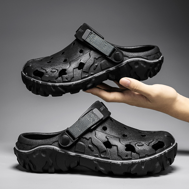 Anti Loop Rubber - Sepatu Pria Model Hole Clogs Trendi