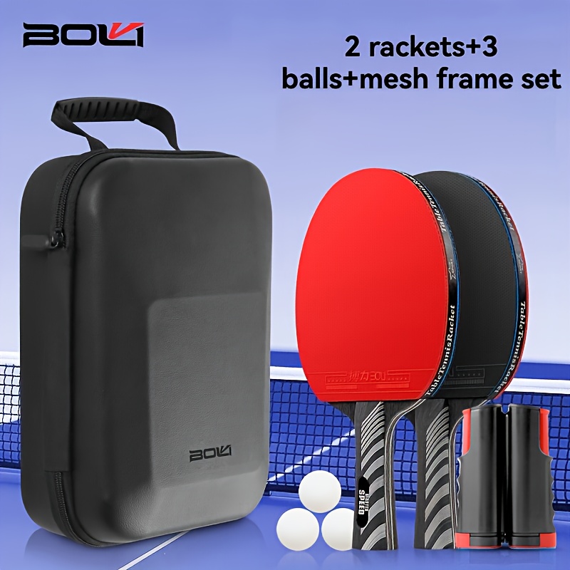 Table Tennis Online - Set Raket Tenis Meja Boli Dua-Paddle