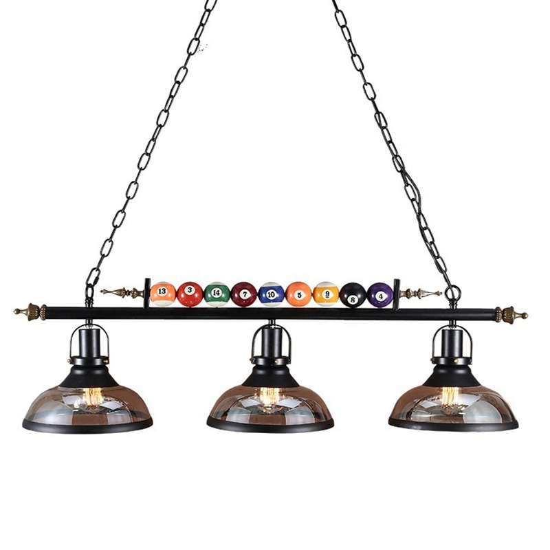 Hall Table Tennis - Lampu Gantung Tenis Meja Kreatif Retro