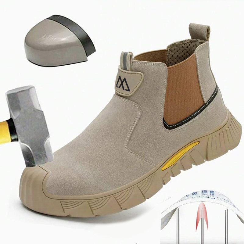 Anti Loop Rubber - Sepatu Keselamatan Pria Ringan Sepatu Kerja