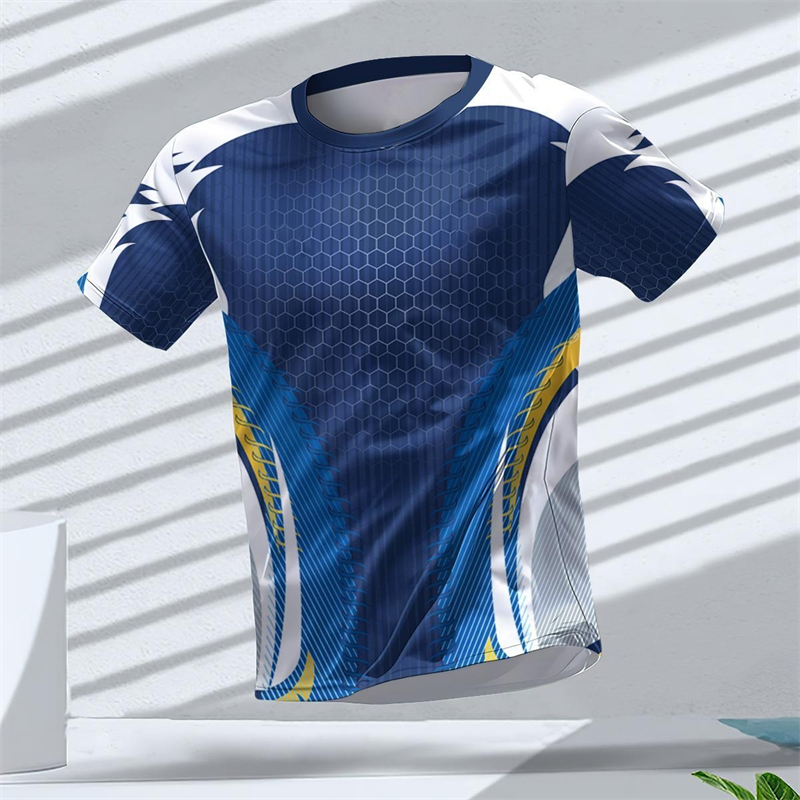 Kaos Olahraga Cetak 3D Grafis  - Xu Xin Table Tennis ulasan dan harga