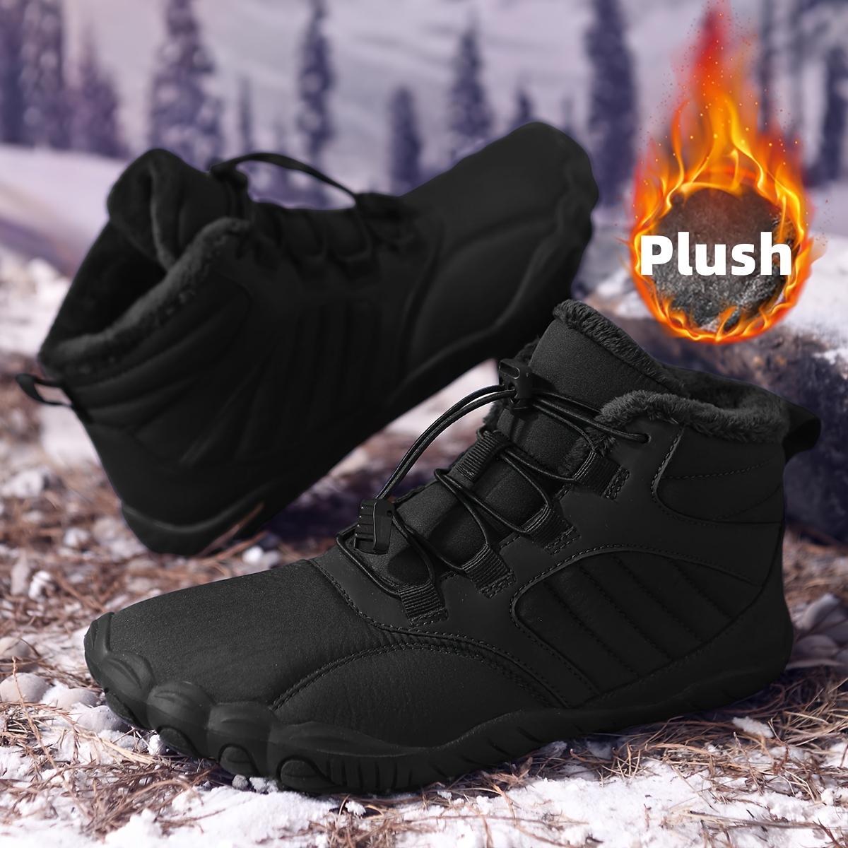 Sepatu Bot Salju Unisex Berlap - Anti Loop Rubber ulasan dan harga