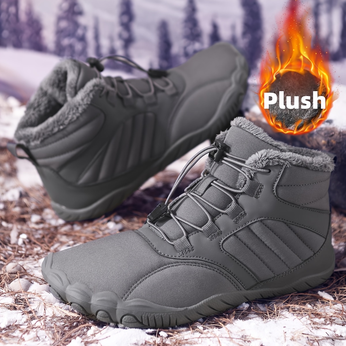 Sepatu Bot Salju Unisex Berlap - Anti Loop Rubber ulasan dan harga