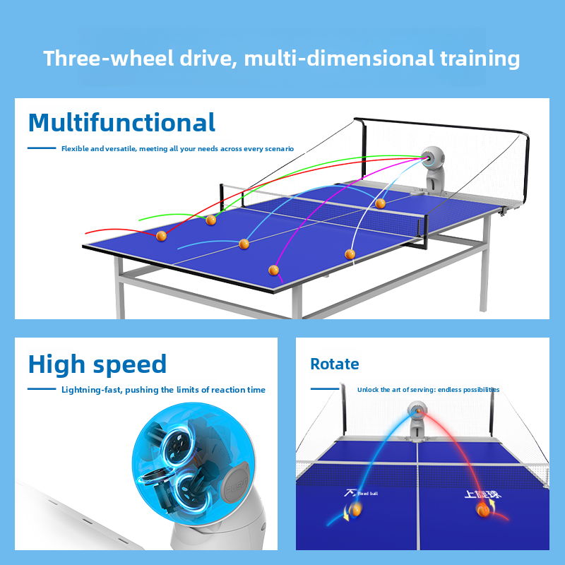 Mesin servis tenis meja Dora,  - Table Tennis Usa ulasan dan harga
