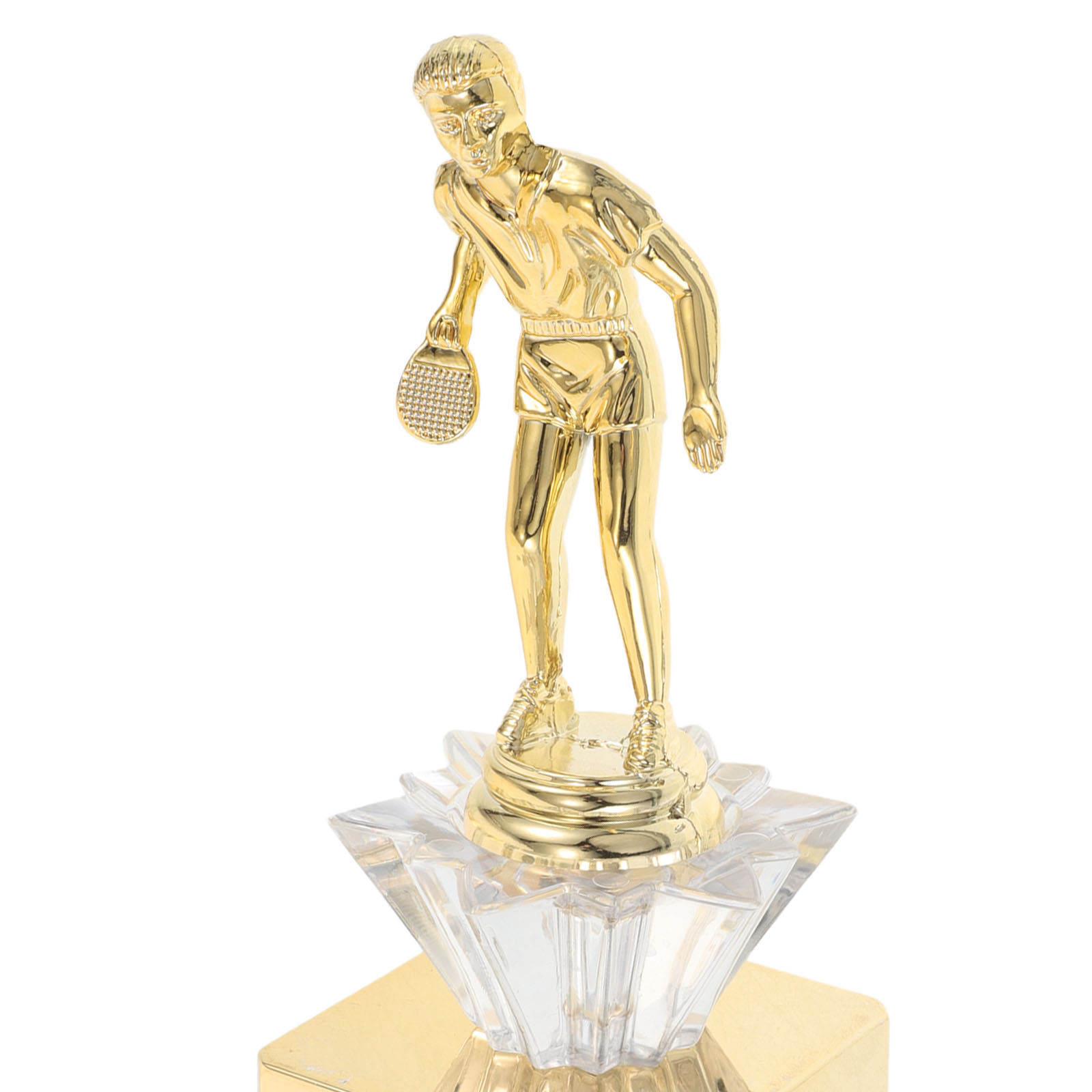 Piala Trofi Plastik Emas Berte - Table Tennis Championships ulasan dan harga