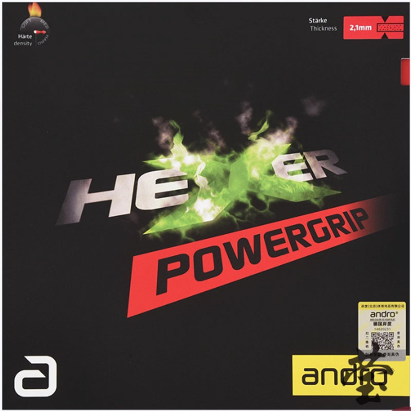 Andro HEXER GRIP karet tenis m - Table Tennis Forehand Rubber ulasan dan harga