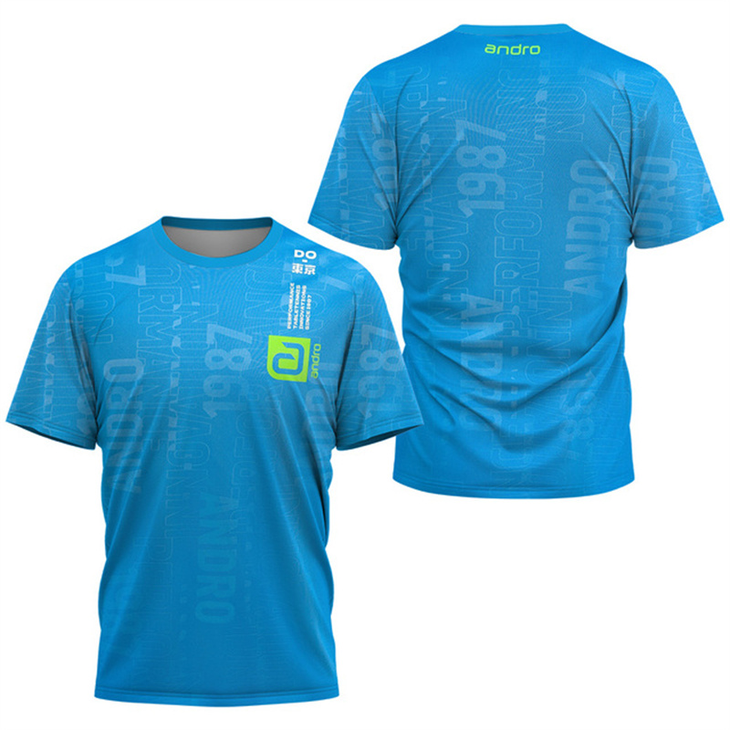 Kaos Tenis Meja Pria Pola Unde - Xu Xin Table Tennis ulasan dan harga