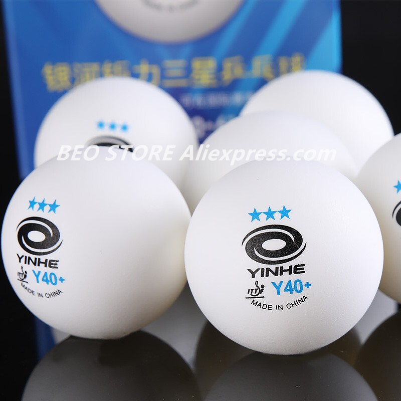 60 Bola YINHE 3-Star Y40 + H40 - Table Tennis How To Play ulasan dan harga