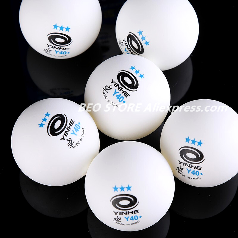 60 Bola YINHE 3-Star Y40 + H40 - Table Tennis How To Play ulasan dan harga