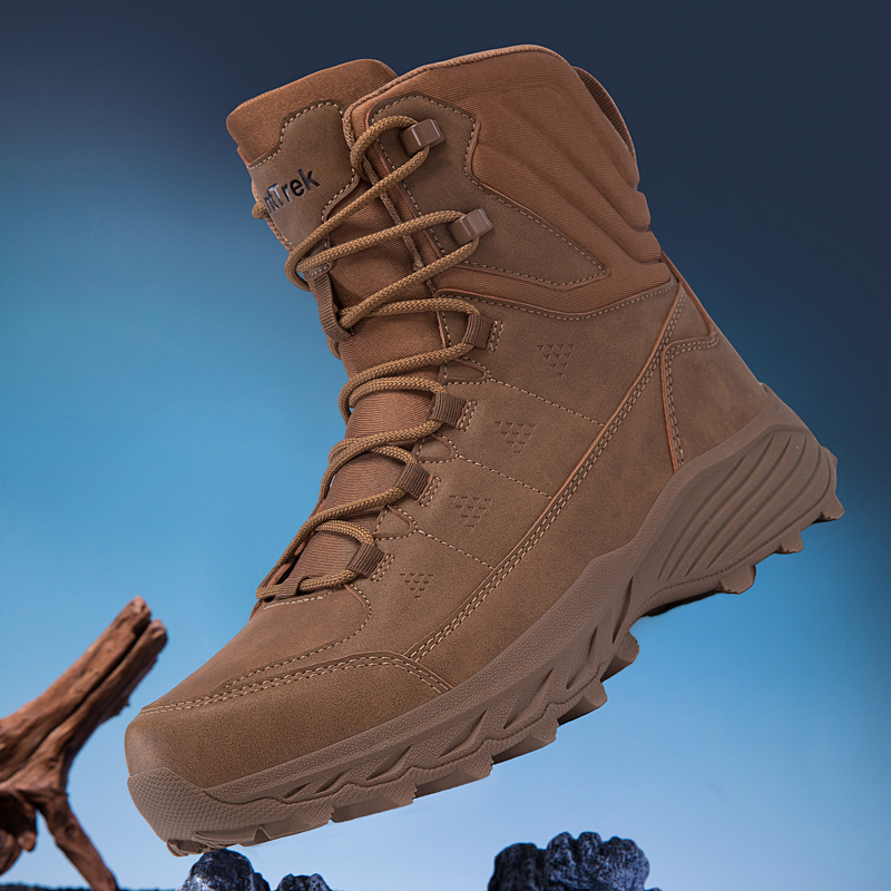 Sepatu Bot Tentara Pria Sepatu - Anti Loop Rubber ulasan dan harga