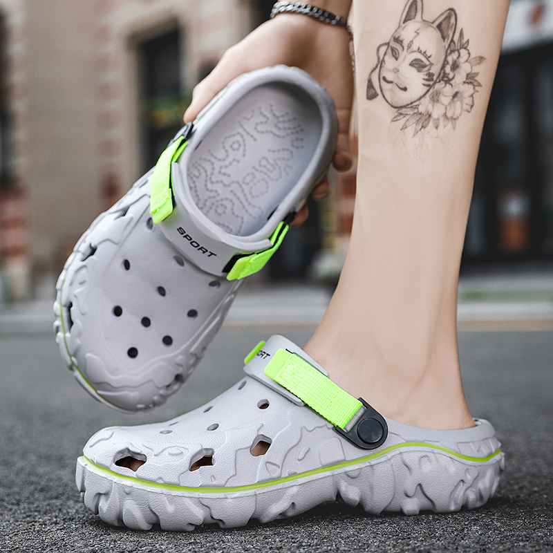 Sepatu Pria Model Hole Clogs T - Anti Loop Rubber ulasan dan harga