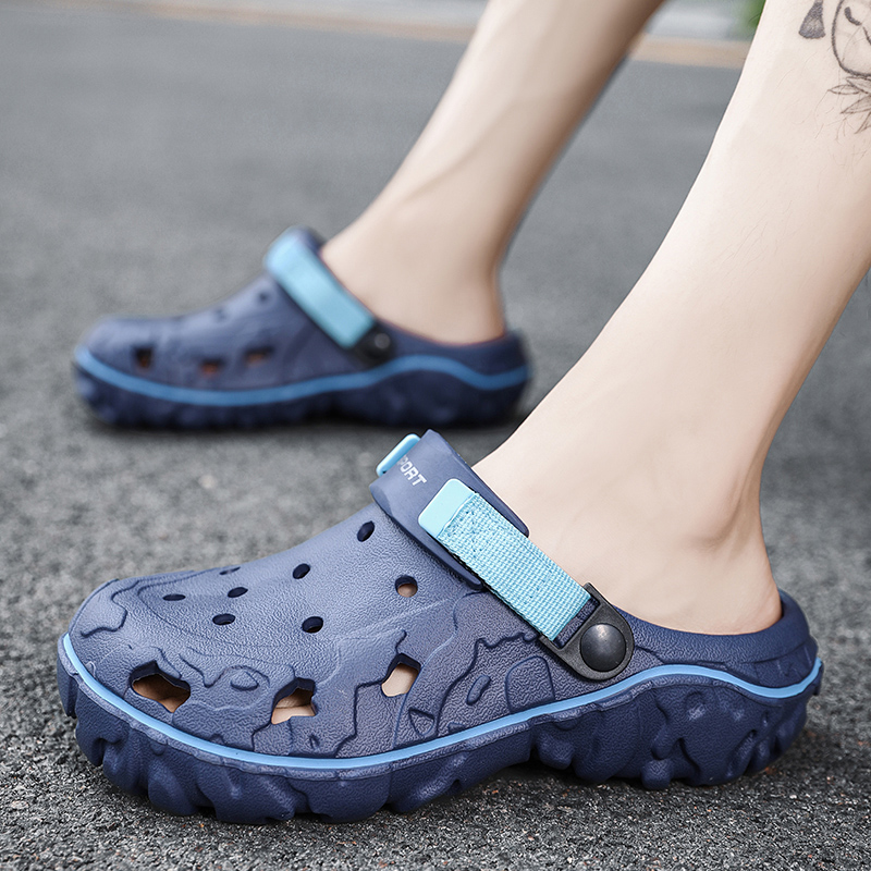 Sepatu Pria Model Hole Clogs T - Anti Loop Rubber ulasan dan harga
