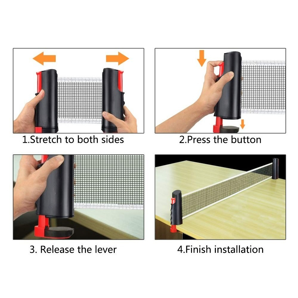 Rak Ping Pong Jaring Tenis Mej - Table Tennis Online ulasan dan harga
