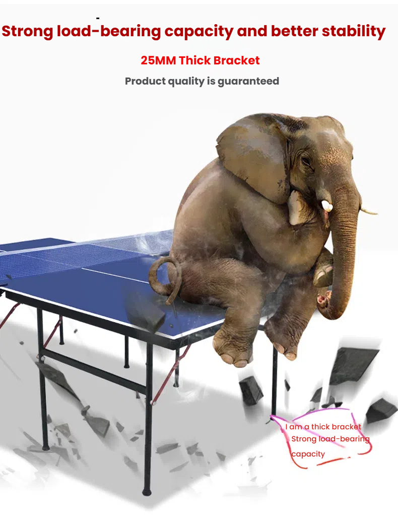 Meja Tenis Lipat Ukuran Kecil  - Table Tennis Folding Table ulasan dan harga
