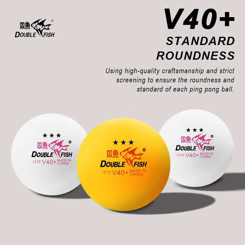 DOUBLE FISH 3 Bintang V40 + 30 - Table Tennis How To Play ulasan dan harga
