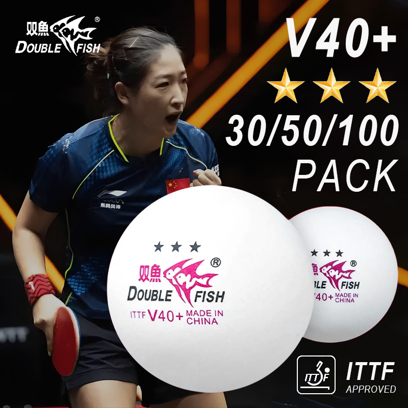 DOUBLE FISH 3 Bintang V40 + 30 - Table Tennis How To Play ulasan dan harga