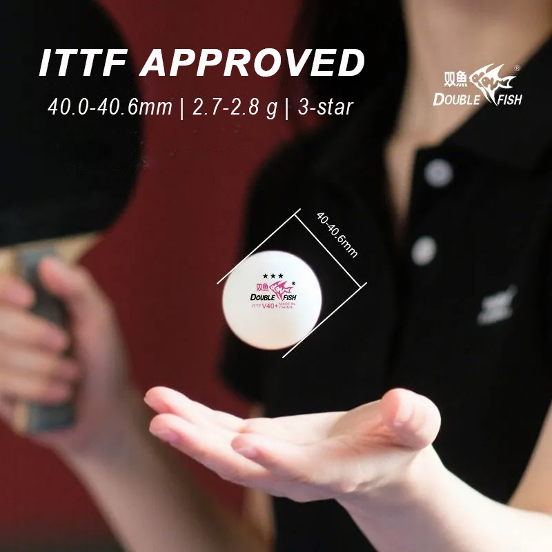 DOUBLE FISH 3 Bintang V40 + 30 - Table Tennis How To Play ulasan dan harga