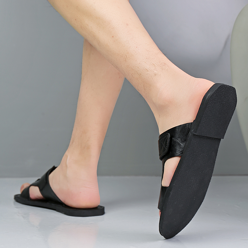 Sandal Kulit Premium Ukuran Be - Anti Loop Rubber ulasan dan harga