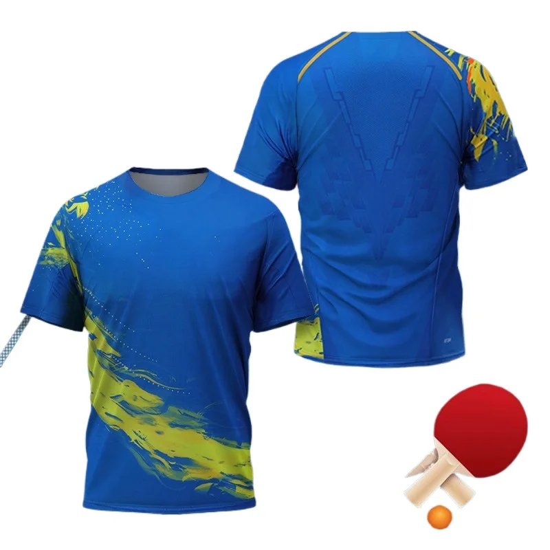 Kaus Grafis Tenis Meja CHINA D - Xu Xin Table Tennis ulasan dan harga
