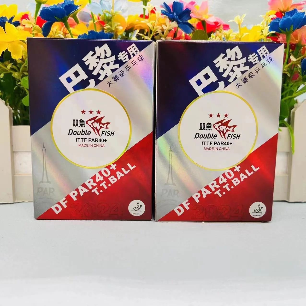 Bola Ping Pong DF PAR40 + Ikan - Table Tennis How To Play ulasan dan harga