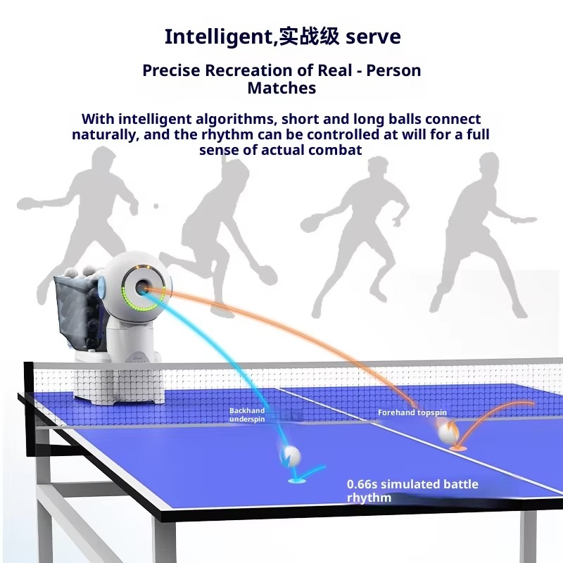 Mesin Penyajian Bola Tenis Mej - Table Tennis App ulasan dan harga