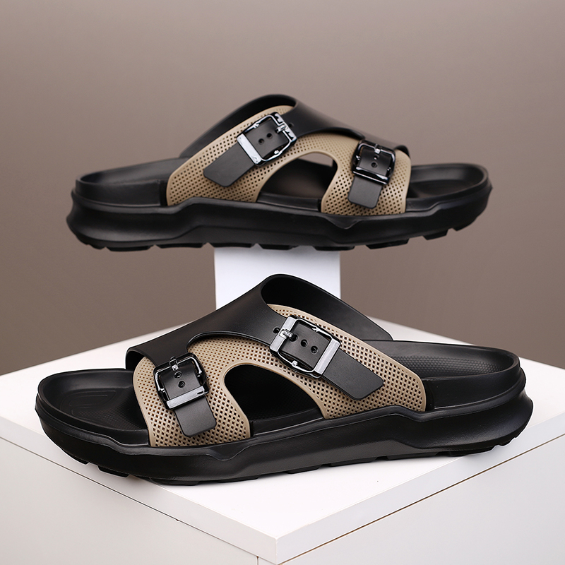 Sandal Kulit Pria 2026 dengan  - Anti Loop Rubber ulasan dan harga