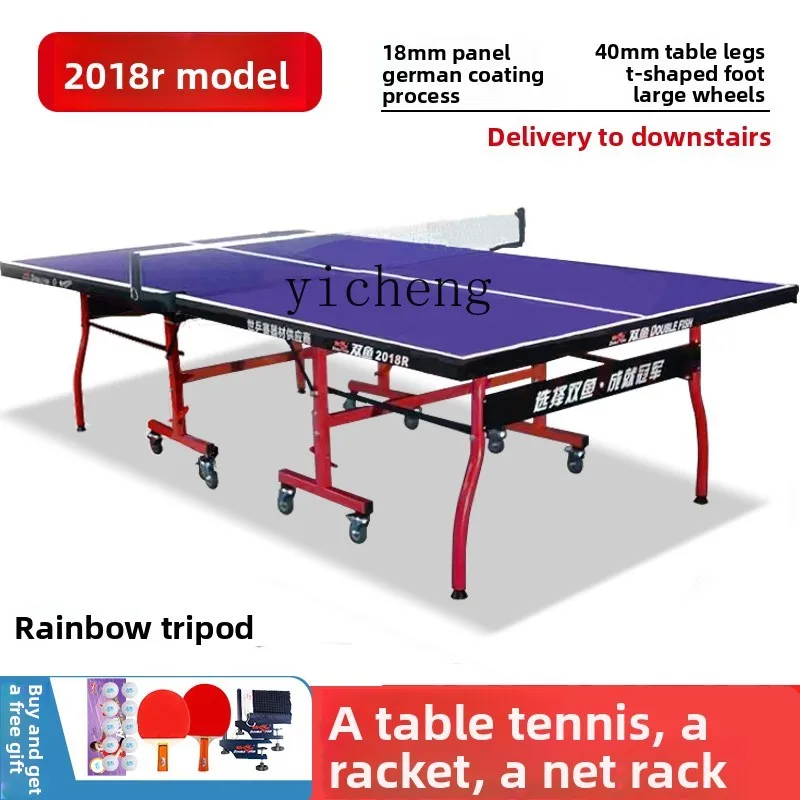 Meja tenis meja lipat portabel - Table Tennis Folding Table ulasan dan harga