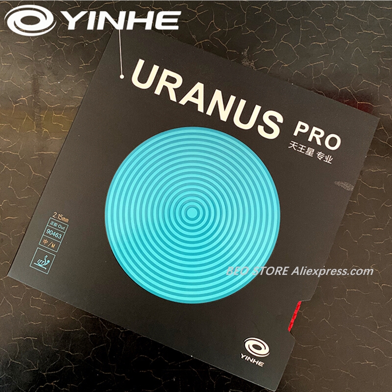 YINHE Uranus Pro Pendek Pips-O - Table Tennis Forehand Rubber ulasan dan harga
