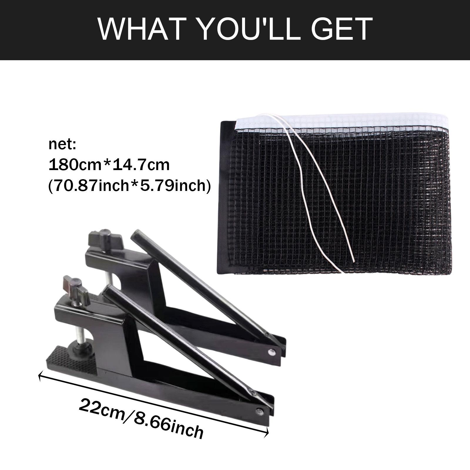 Set Jaring dan Tiang Tenis Mej - Table Tennis Folding Table ulasan dan harga